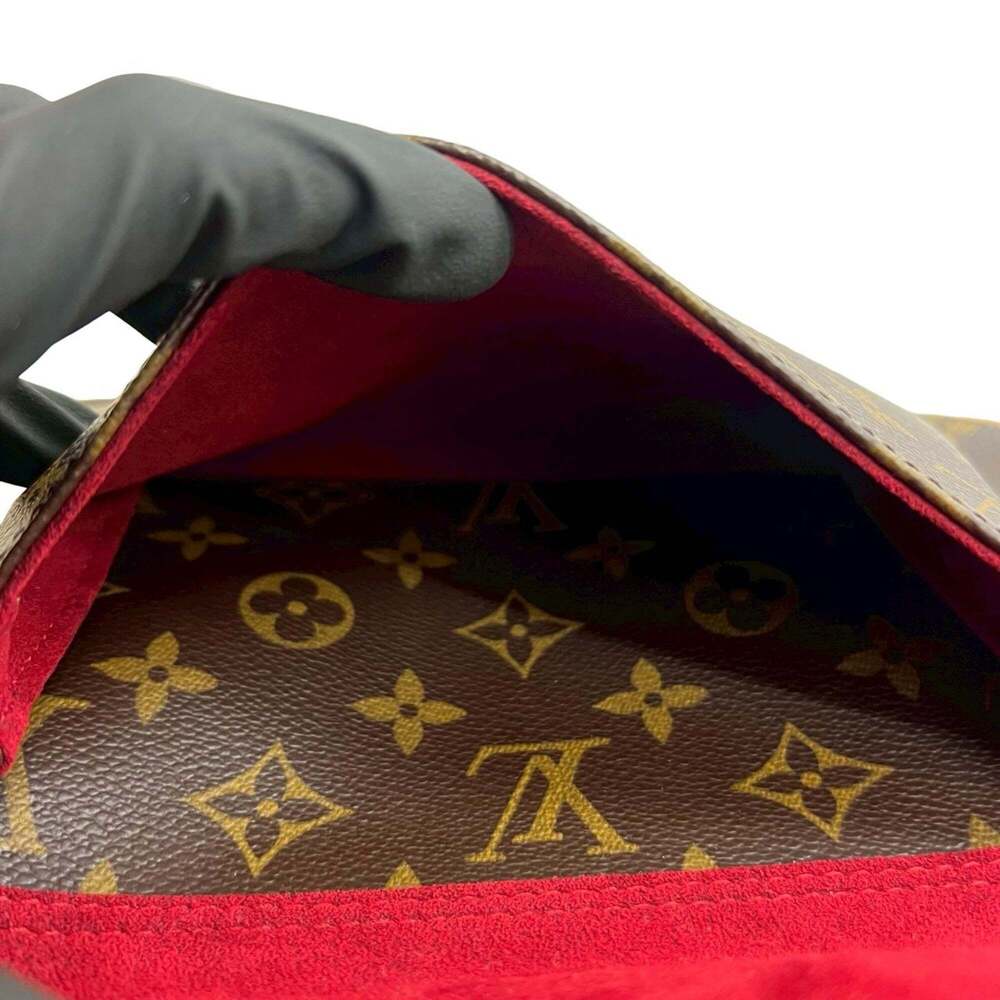 LOUIS VUITTON Brown Monogram Leather Boston Bag - Picture 10 of 10